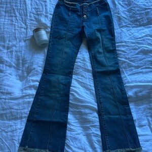 Rue21 Dark Blue Flare Jeans